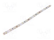 LED tape; white neutral; 3528; 12V; LED/m: 60; 8mm; white PCB; IP20 WISVA OPTOELECTRONICS