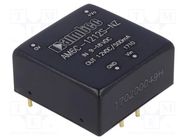 Converter: DC/DC; 6W; Uin: 9÷18V; Uout: 12VDC; Iout: 500mA; 1"x1" AIMTEC