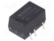 Converter: DC/DC; 1W; Uin: 4.5÷5.5V; Uout: 15VDC; Iout: 67mA; SMT AIMTEC