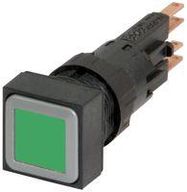 SWITCH, PUSHBUTTON, ILLUMINATED, 24VAC, GREEN