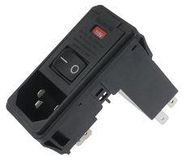 POWER ENTRY MODULE, PLUG, 10A