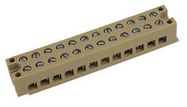 TERMINAL BLOCK STANDARD, 12 POSITION, 24-12AWG