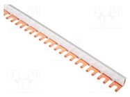 Busbar; 10mm2; Poles: 1; Urated: 240V,415V; Usurge rated: 4kV; fork EATON ELECTRIC