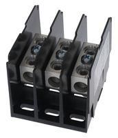 TERMINAL BLOCK, BARRIER, 3 POSITION, 2/0-14AWG