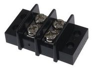 TERMINAL BLOCK, BARRIER, 2 POSITION, 22-12AWG