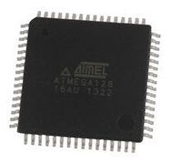 MICROCONTROLLER MCU, 8 BIT, ATMEGA, 16MHZ, TQFP-64