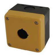 ENCLOSURE, PUSHBUTTON, 1 HOLE, PC