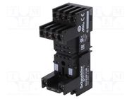 Relays accessories: socket; PIN: 14; for DIN rail mounting; 10A SCHNEIDER ELECTRIC