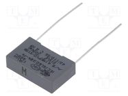 Capacitor: polypropylene; Y2; R41; 15nF; 18x5x11mm; THT; ±20%; 15mm KEMET