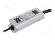 Power supply: switching; Communication: DALI; LED; 75W; 107÷214VDC MEAN WELL