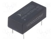 Converter: DC/DC; 1W; Uin: 4.5÷5.5V; Uout: 12VDC; Uout2: -12VDC; THT AIMTEC