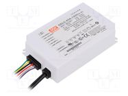 Power supply: switching; LED; 65W; 34÷46VDC; 1400mA; 180÷295VAC MEAN WELL