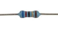 METAL FILM RESISTOR, 62 OHM, 250mW, 1%