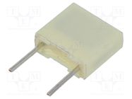 Capacitor: polyester; 220nF; 40VAC; 63VDC; 5mm; ±10%; 7.2x2.5x6.5mm KEMET