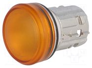 Control lamp; 22mm; 3SU1.5; -25÷70°C; Ø22mm; IP67; amber; Kind: flat SIEMENS