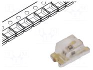 LED; orange; SMD; 0603; 45÷90mcd; 2÷2.4VDC; 1.6x0.8x0.8mm; 130° VISHAY
