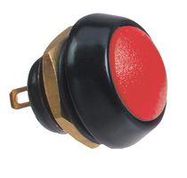 SWITCH, SPST-NO, 0.4A, 32VAC, ROUND, RED