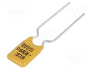 Fuse: PTC polymer; 900mA; 7.4x12.2mm; THT; 5.1mm; Ø0.51x7.6mm ECE
