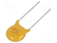 Fuse: PTC polymer; 120mA; THT; bag; Ø0.51x7.6mm ECE