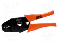 Tool: for crimping; non-insulated terminals; 0.5÷6mm2 BAHCO