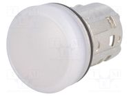 Control lamp; 22mm; 3SU1.5; -25÷70°C; Ø22mm; IP67; white; Kind: flat SIEMENS