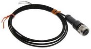 THERMO TYPE J CORD, M12 RCPT-FREE, 1.5M