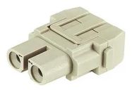 HEAVY DUTY MODULE, RCPT, 2POS, 10MM2