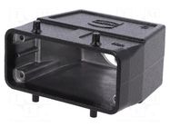 Enclosure for connectors: HDC; size 16B; for cable; Han® B; M32 HARTING