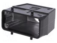 Enclosure for connectors: HDC; size 16B; for cable; Han® B; M32 HARTING
