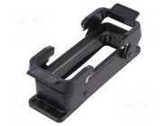 Enclosure for connectors: HDC; size 24B; for panel mounting HARTING