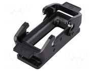Enclosure for connectors: HDC; size 16B; for panel mounting HARTING