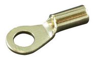 TERMINAL, RING TONGUE, #6, CRIMP