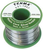 LEAD FREE SOLDER WIRE, 217 DEG, 1MM, 1LB