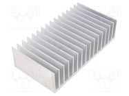 Heatsink: extruded; grilled; L: 100mm; W: 190.5mm; H: 50mm; aluminium STONECOLD