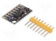 Sensor: accelerometer; 3.3÷6VDC; I2C,SPI; ADXL345; module; 20x15mm DFROBOT