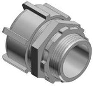 CONDUIT FITTING, STRAIGHT LIQUIDTIGHT, ALUMINUM, 12.7MM