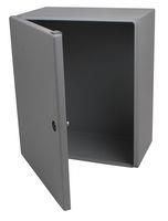 ENCLOSURE, WALL MOUNT, STEEL, GRAY