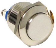 ANTI-VANDAL PUSHBUTTON SWITCH, SPST, 2A, 48VDC