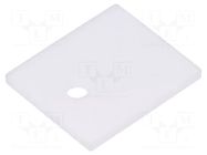 Heat transfer pad: ceramic; TO3P; L: 17.5mm; W: 20.5mm; Thk: 1.5mm FISCHER ELEKTRONIK
