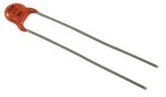 CERAMIC CAPACITOR, 100PF, 3000V, X7R, 20%, RADIAL