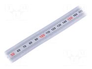 Ruler; figures horizontally arranged,M,self-adhesive; W: 11mm ELESA+GANTER