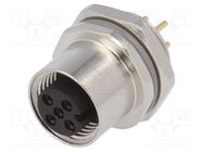 Connector: M12; socket; PIN: 4; female; A code-DeviceNet / CANopen TE Connectivity