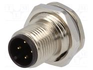 Connector: M12; socket; PIN: 4; male; A code-DeviceNet / CANopen TE Connectivity