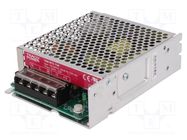 Power supply: switching; for building in,modular; 75W; 24VDC TRACO POWER