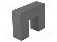 Core: ferrite; U; N27; 5400nH EPCOS