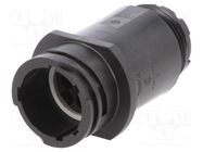 Connector: circular; plug; male; PIN: 9; w/o contacts,sealed 