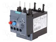 Thermal relay; Series: 3RT20; Size: S0; Auxiliary contacts: NC,NO SIEMENS