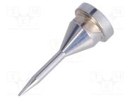 Tip; conical; 0.1mm; for  soldering iron,for soldering station WELLER