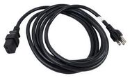 POWER CORD, IEC 320 C19-NEMA 5-15P, 10FT