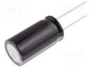 Capacitor: electrolytic; THT; 100uF; 200VDC; Ø16x20mm; Pitch: 7.5mm NICHICON